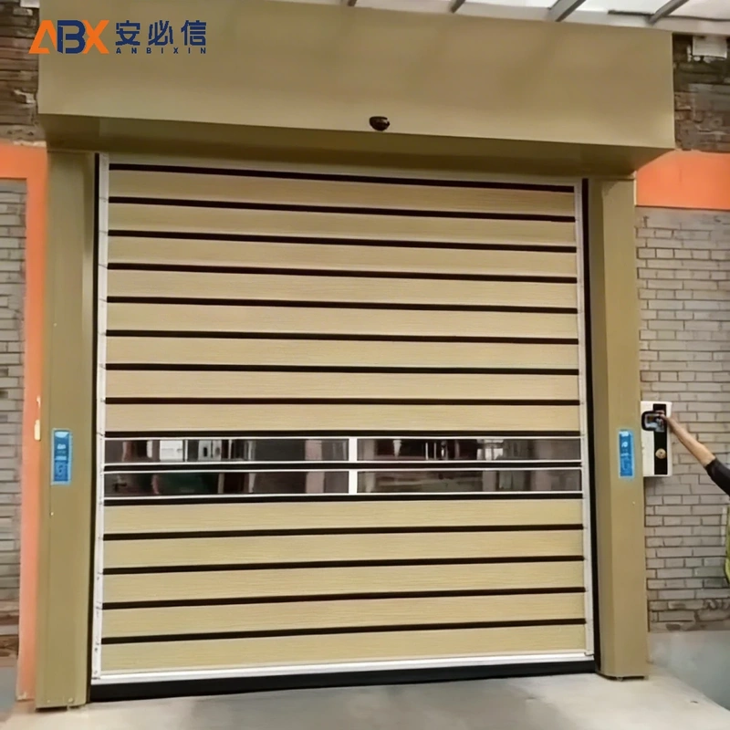 酒泉铝制高速门